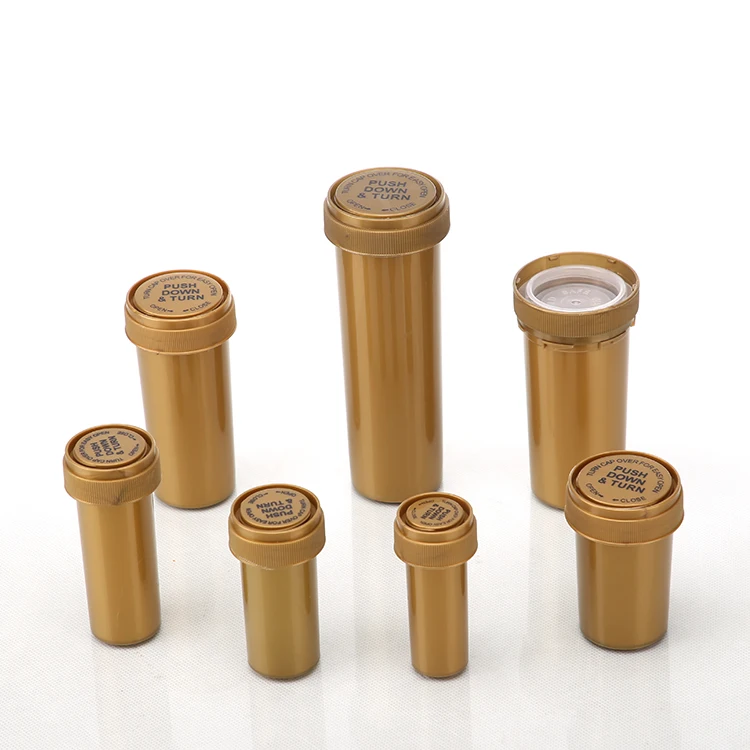 Wholesale Customized  Factory Sale Various Prescription Pharmacy Vials Plastic