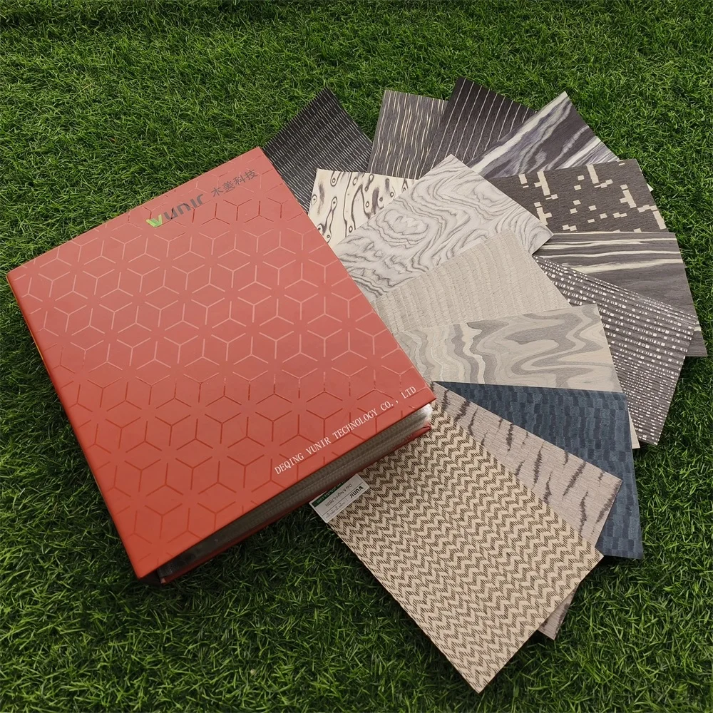 Vunir engineered wood veneer sample book recon wood veneer