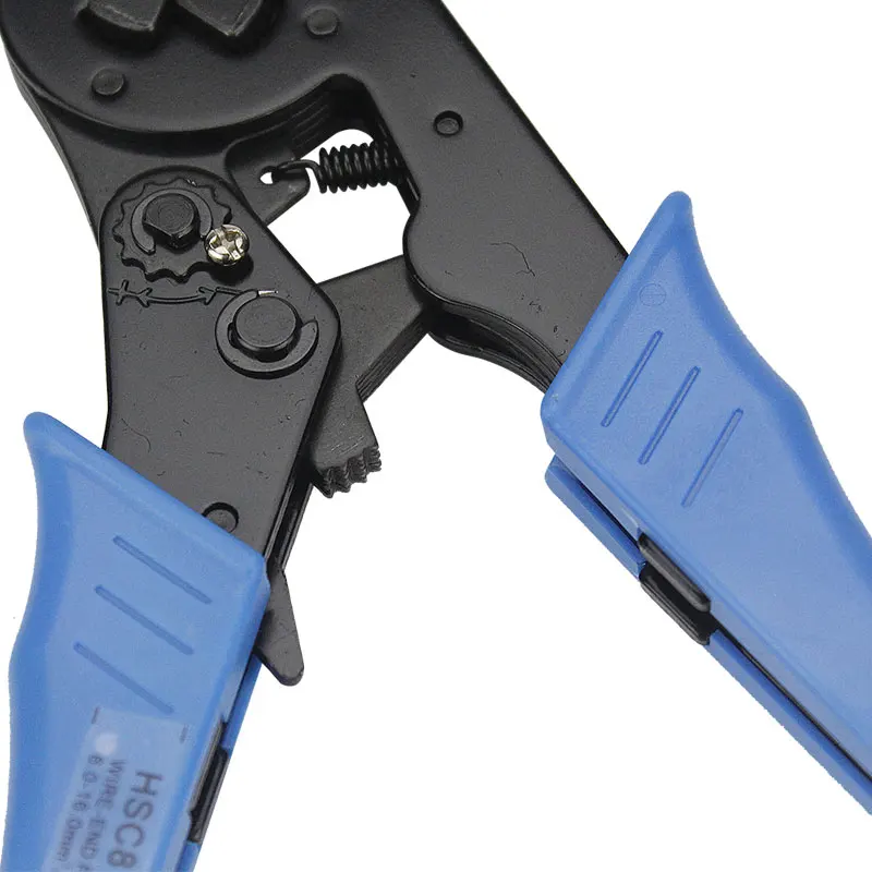 HSC8 16-4  4-16mm2 11-5AWG Cable Clamp Tools Cord End Sleeve Crimper and Mini Type Self Adjustable Crimping Plier