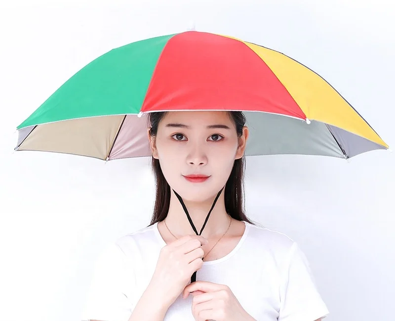 Manufacturers Rainbow Diameter 69cm Titanium Silver UV Protection Large Head Umbrellas for Adults