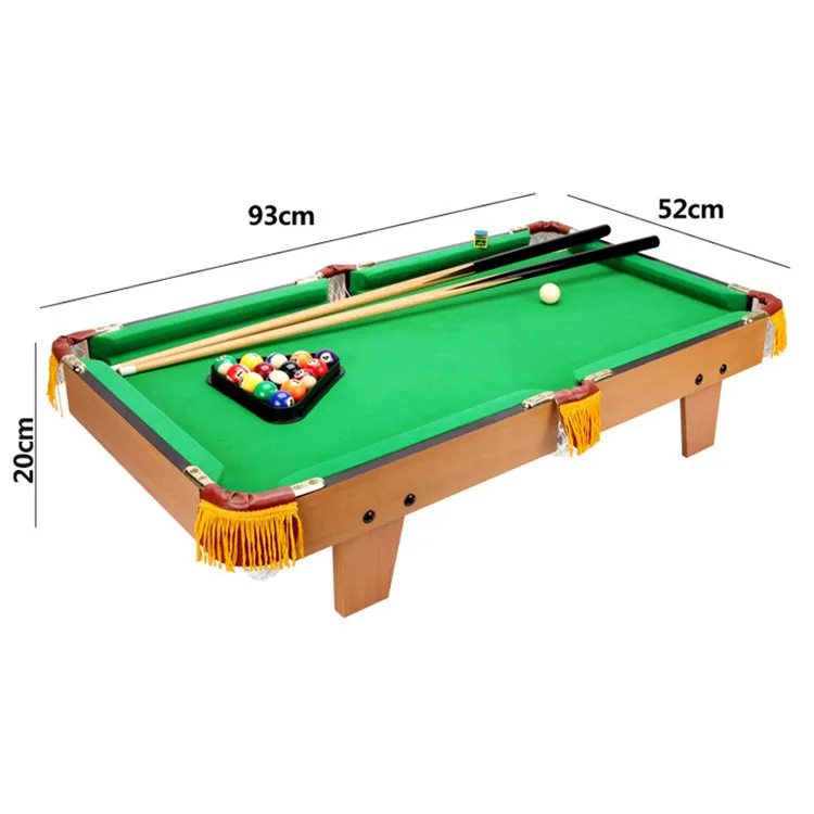 
Huangguan Decompression Tiktok Mdf Wooden Mini Indoor Billiards Cue Stick Table Top Games 