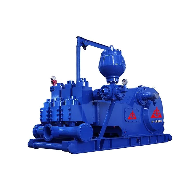 OEM customized API 7k triplex F1600 piston reciprocating  well drilling mud pump of drilling rig
