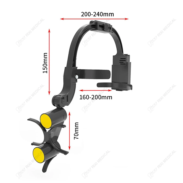 Loupes Dental Cordless Headlight Dental Loupe Lightweight High Quality Bright Dental Loupes