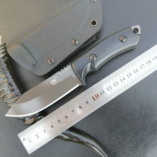 FBIQQ-017 Fixed Blade Hunting Knife Outdoor Survival Hunting G10 Handle Knifes Survival Knife Hunting