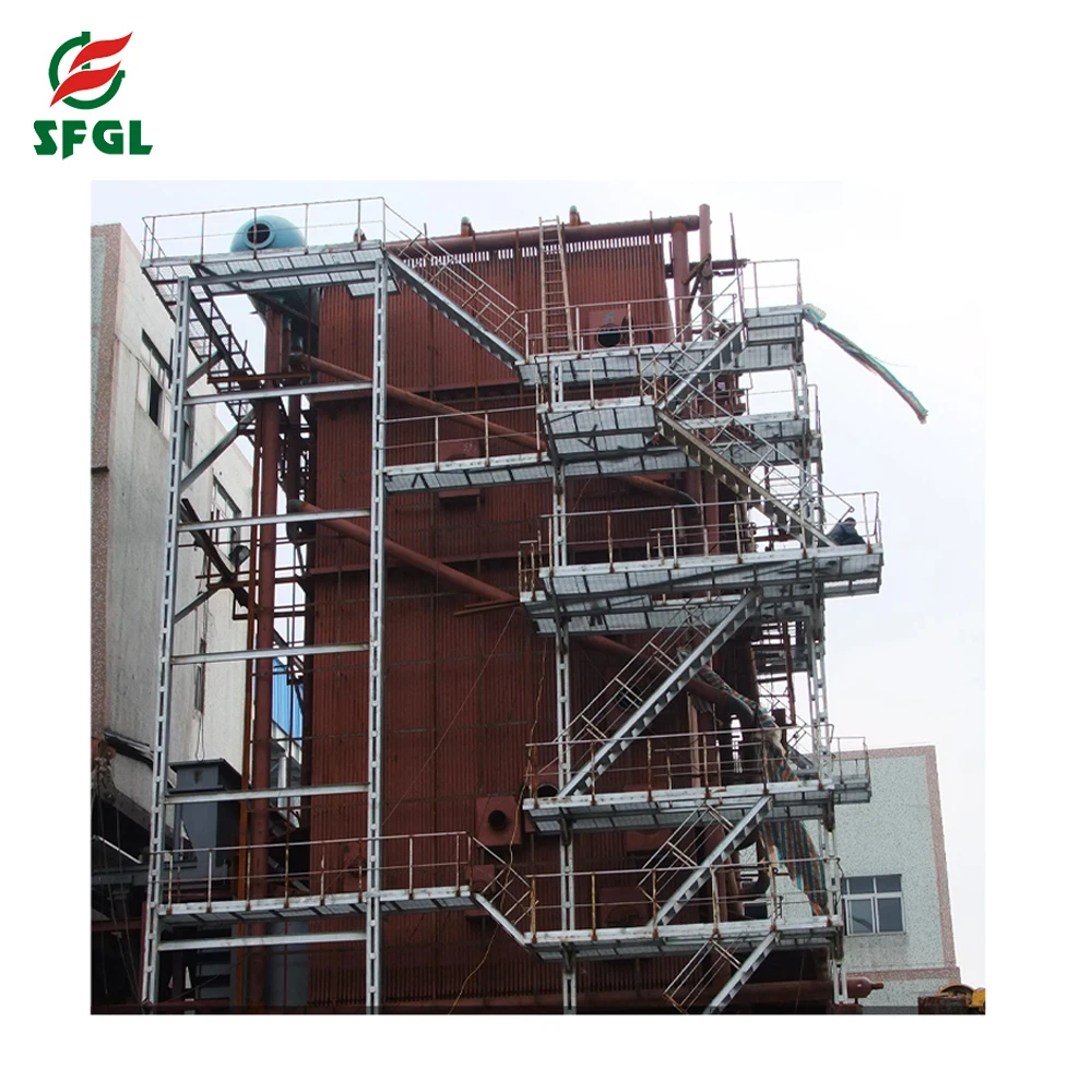 Long Service Life Efficient Heating Duplex Structure Corner Tube Steam Boiler