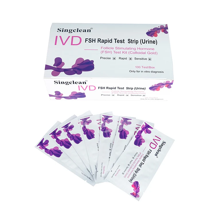 Hot Sale CE Approved Singclean Follicle-Stimulating Hormone (FSH) Test