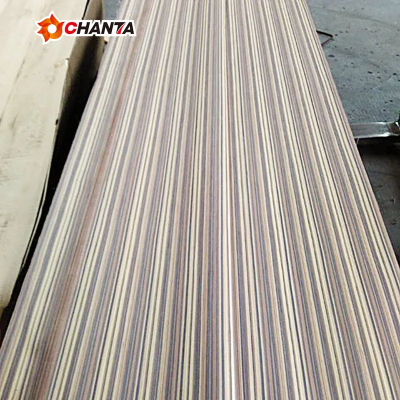 Chanta brand 0.2mm 0.6mm keuring face black oak types of wood veneer