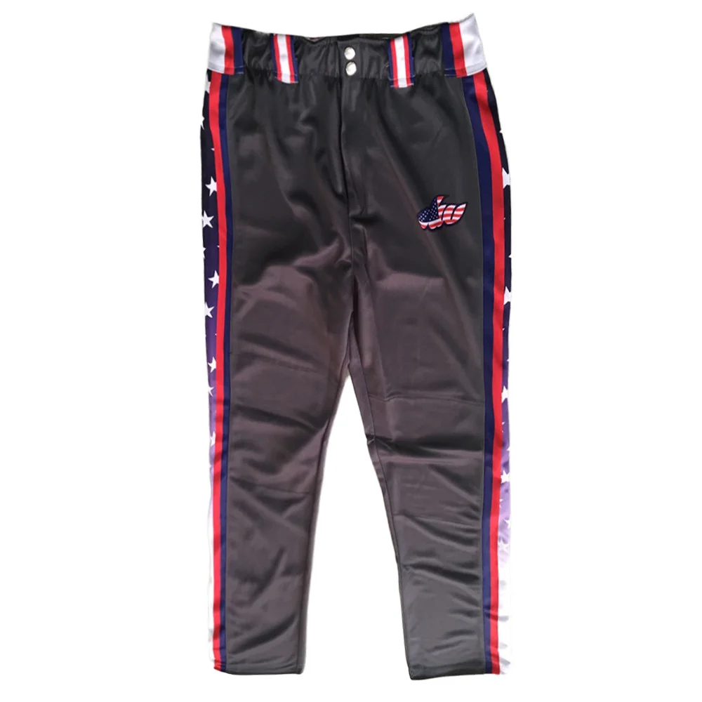 Custom Sublimated Ladies Cut Fast Pitch Baseball Softball Pants