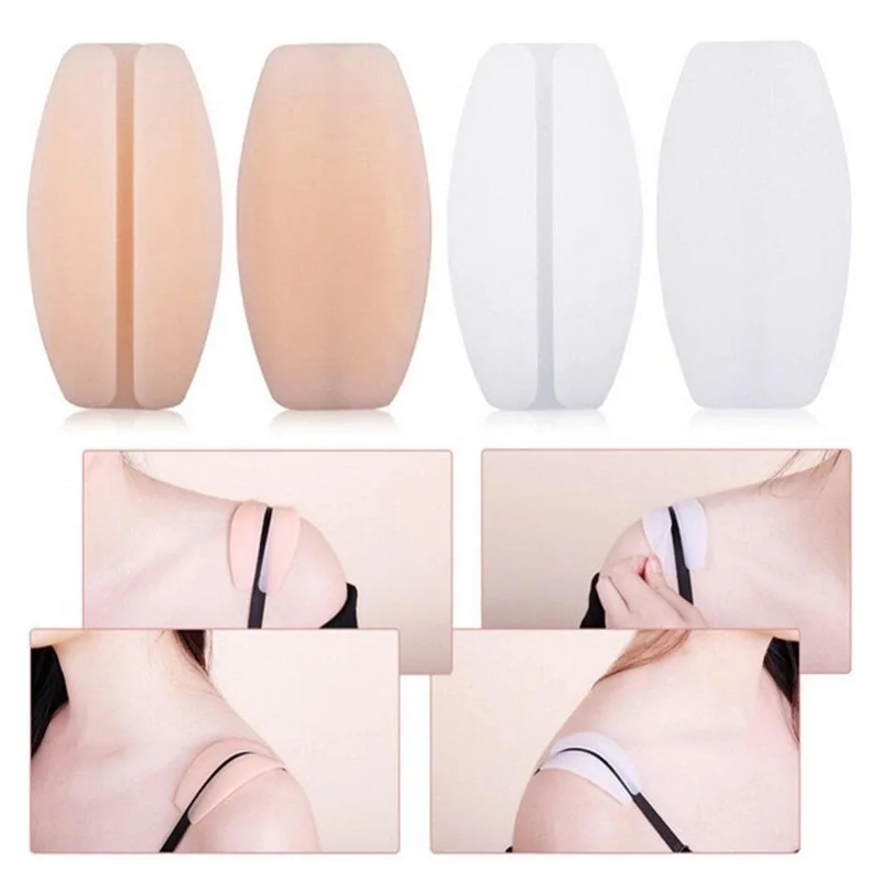 Ladies Non-Slip Invisible Pads Silica Gel Shoulder Pad