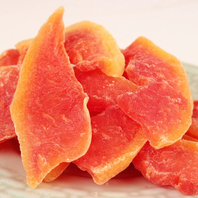 Hot Sale Fruit & Vegetable Snack Dried Papaya Wholesale Cheap And OEM Professional