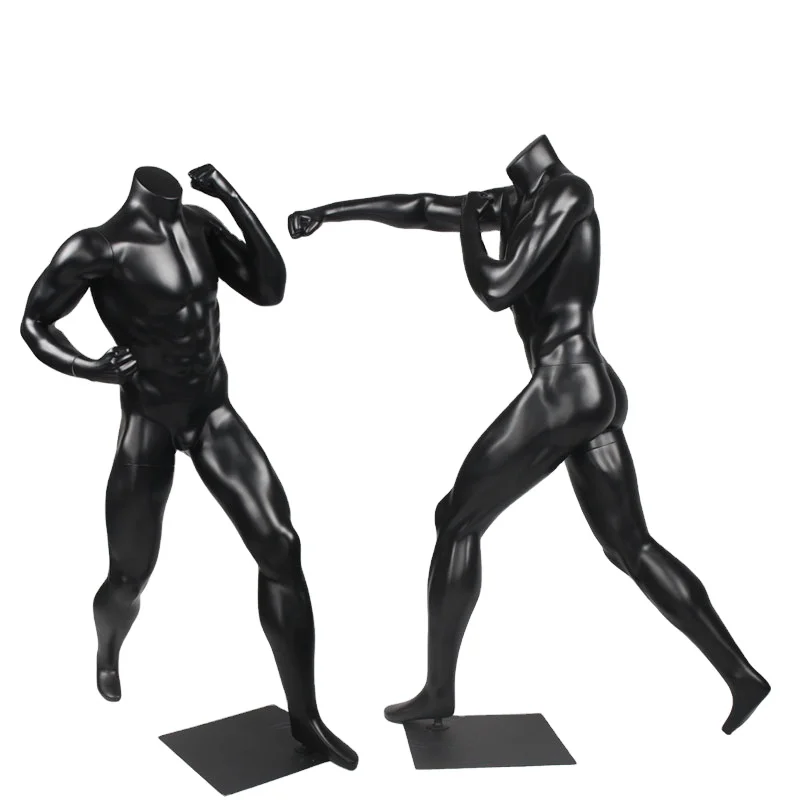 Высококачественный Безголовый манекен для бокса с большими мышцами спортивный мужской