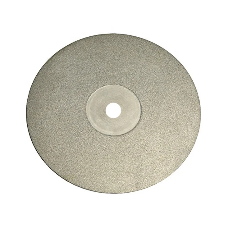 hot sale 8 inch grit 450 cutting and polishing jewelry diamond disc coated flat lap gem
