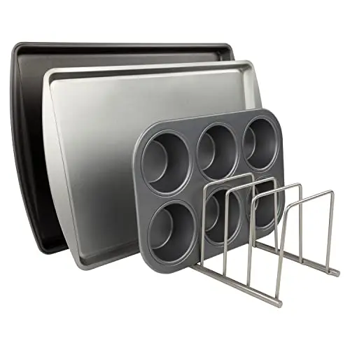 Satin Nickel Serving Trays Reusable Containers Spectrum Diversified Euro Kitchen Organizer for Plates