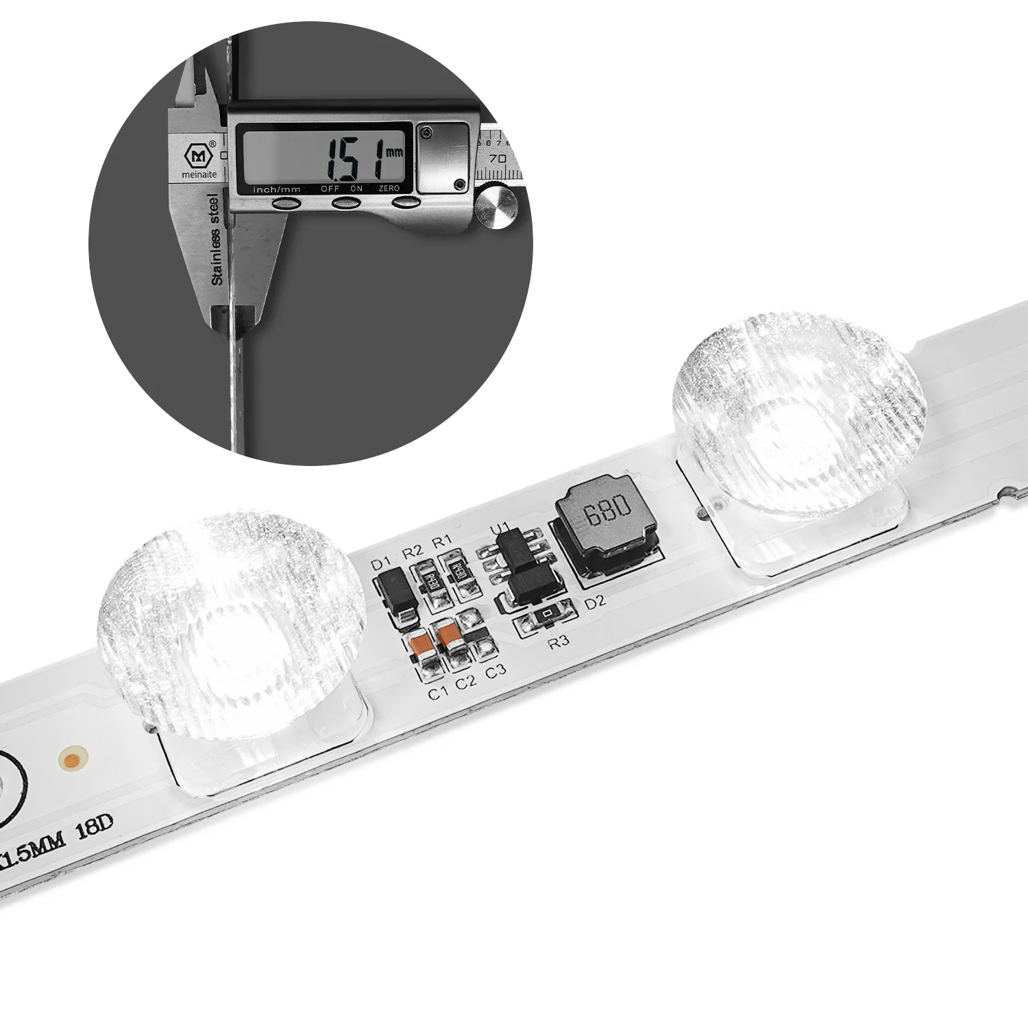 hot sale led rigid bar led sidelight bar for led lightbox smd3030 strip aluminum profile led strip light