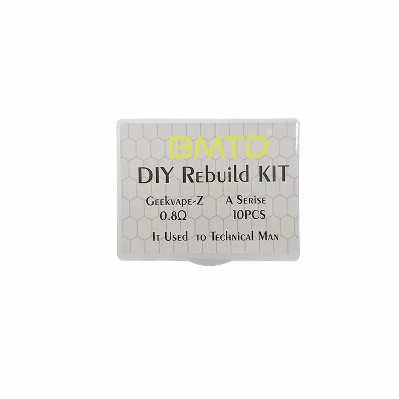 RBK Geekvap Z A series 0.8ohm REBUILD KIT Refillable Mesh Coil Replacement DRK RBK Pod good review