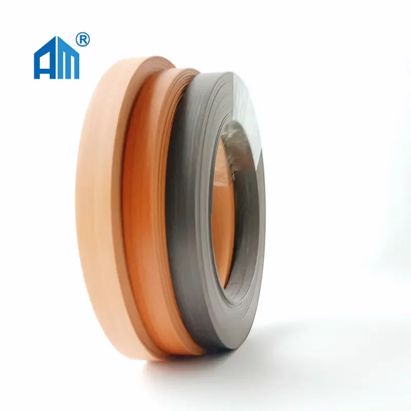 3D ACRYLIC ABS Hot Sales Solid Color/Wooden Color/High Glossy PVC edge banding pvc tape