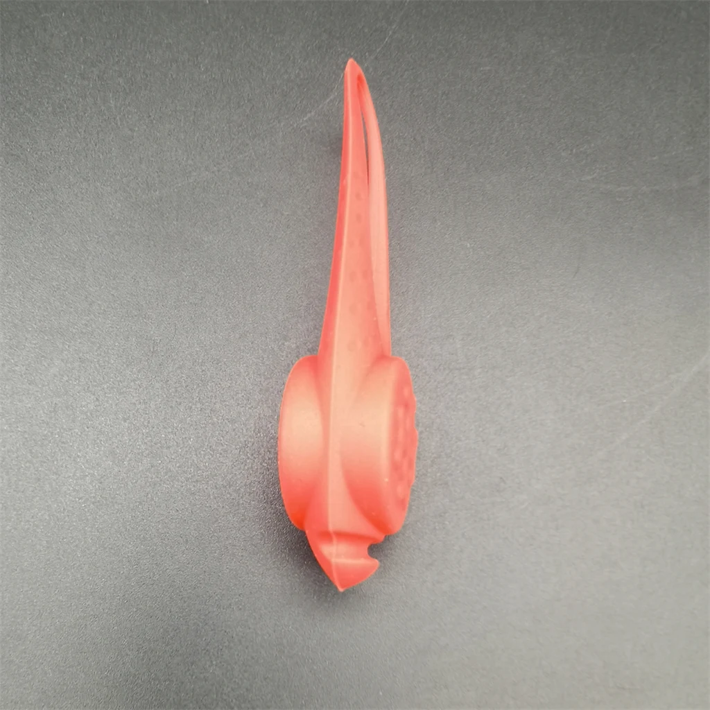 Silicone Dog LED Clip on pet Collar Night Safety Flash Light Pet Clip Circular Blinker