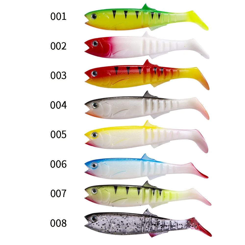Hunthouse high quality pike bait westin lure pvc plastic big soft lure