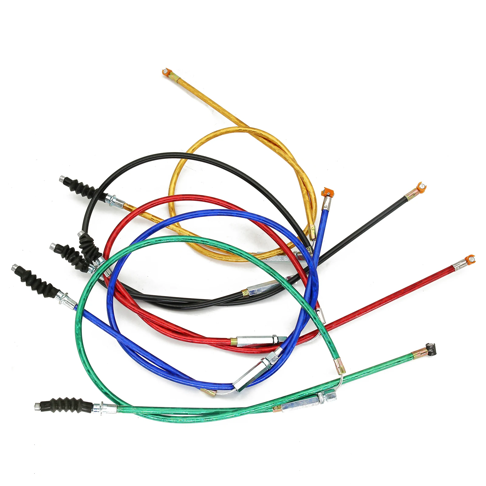 Motorcycle Clutch Cable Wire Hydraulic Reinforce Brake Line 900mm For ZONGSHEN NC250 NC450 Bosuer KAYO Apollo Street Bikes