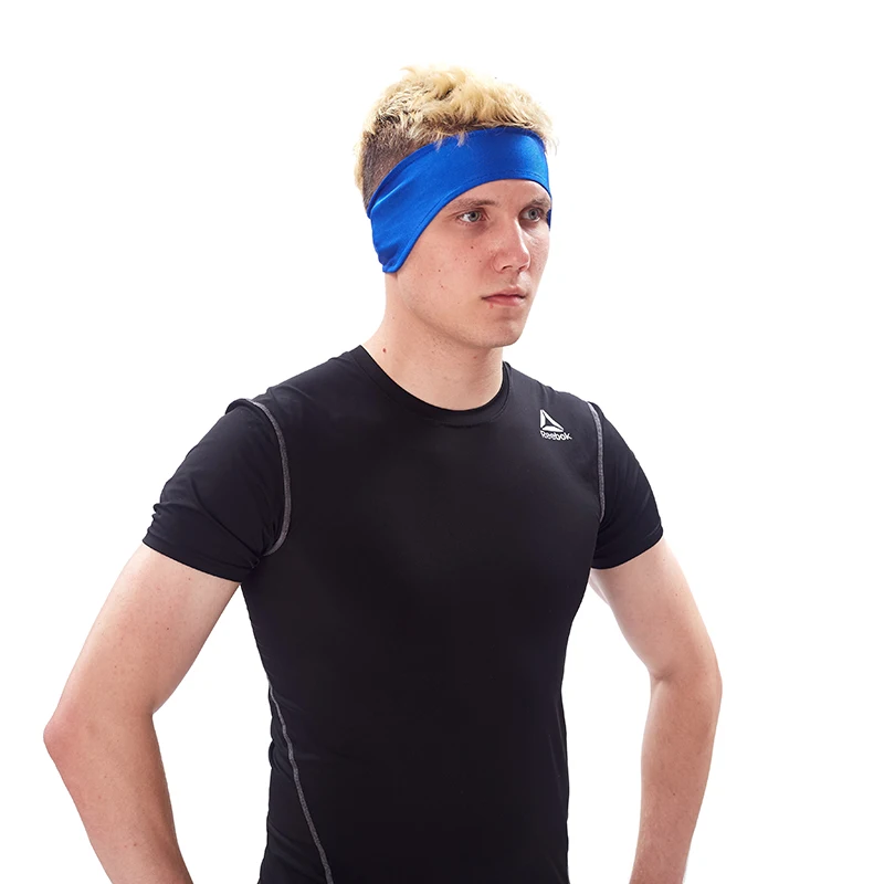 Absorbent new products china custom wide headbands sweatband for men sport ear warmers headband