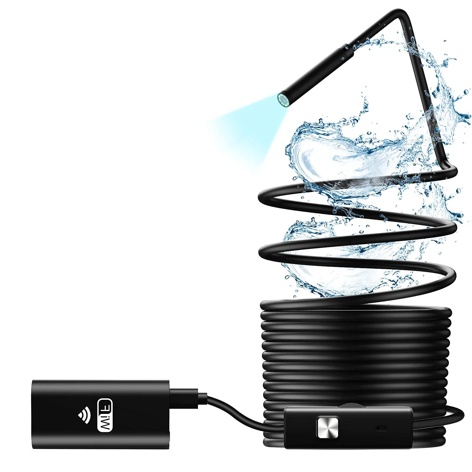 Китайская фабрика 6 светодиодных лампочек камера для осмотра двигателя и канализационной трубы эндоскопическая