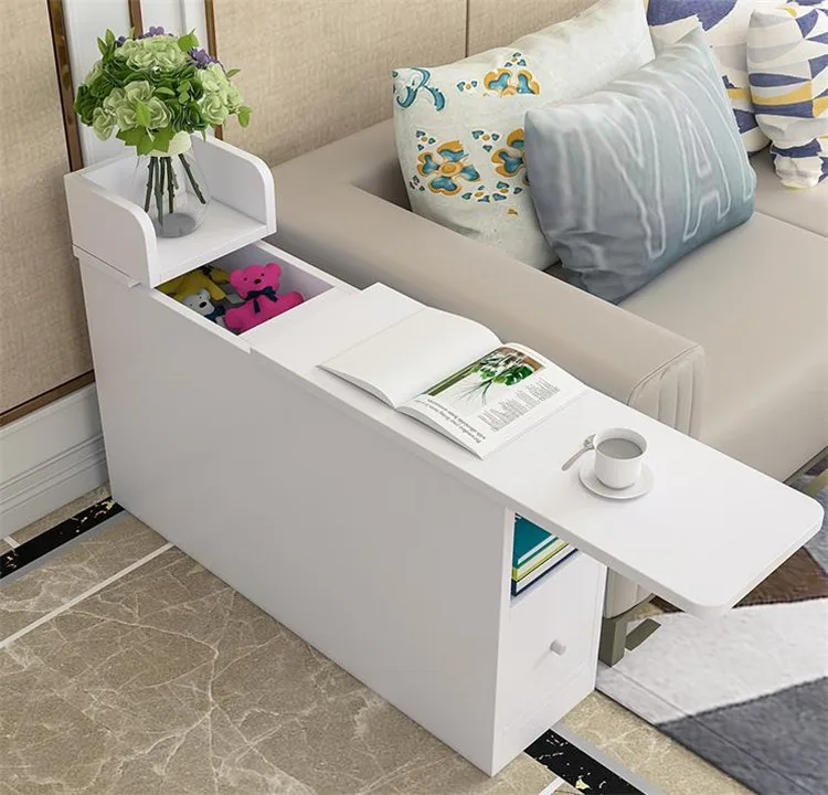 Sofa Side Cabinet Narrow Gap Cabinet Clamping Corners Storage Cabinet