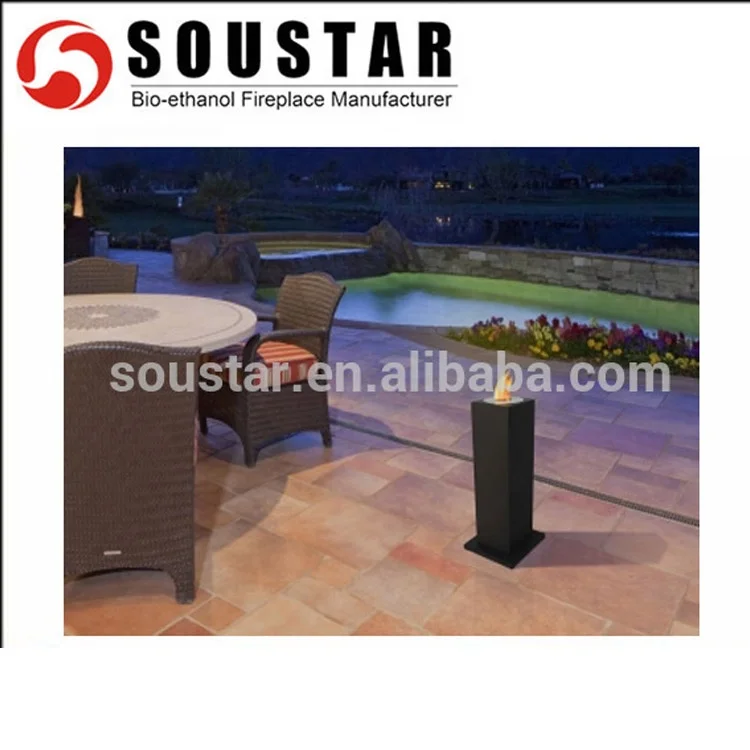 Chinese brand big outdoor insert burner bioethanol fireplace