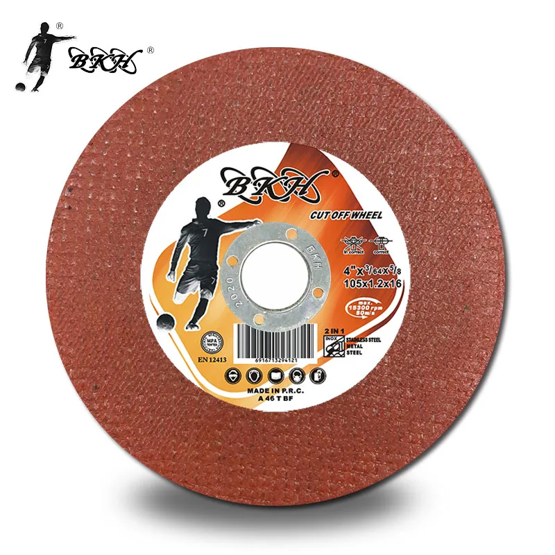  Бренд 105x1 2x16mm 4-дюймовый режущий диск для металла красный BKH абразивный