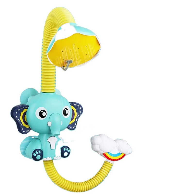 
2021 Popular Animal Sprinkler Elephant Bathtub Toy Electronic Bath Toys Shower For Babies 