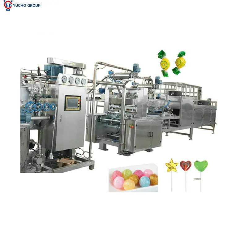 China Big Factory Good Price Small Rock Sugar Hard Candy Making Machine