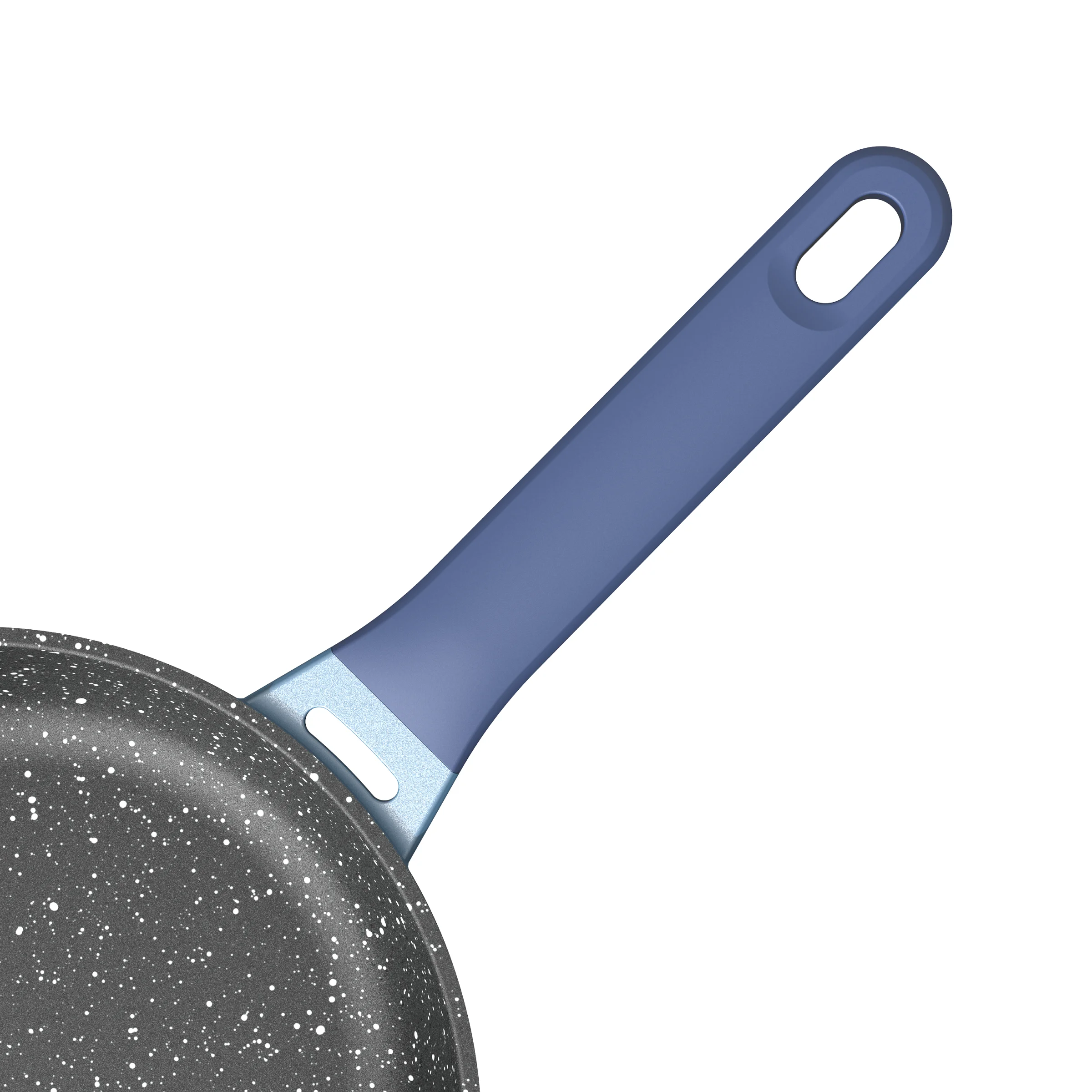 BESCO OEM New classic series Cast aluminium machine make frying pan aluminum Bottom with engraved logo