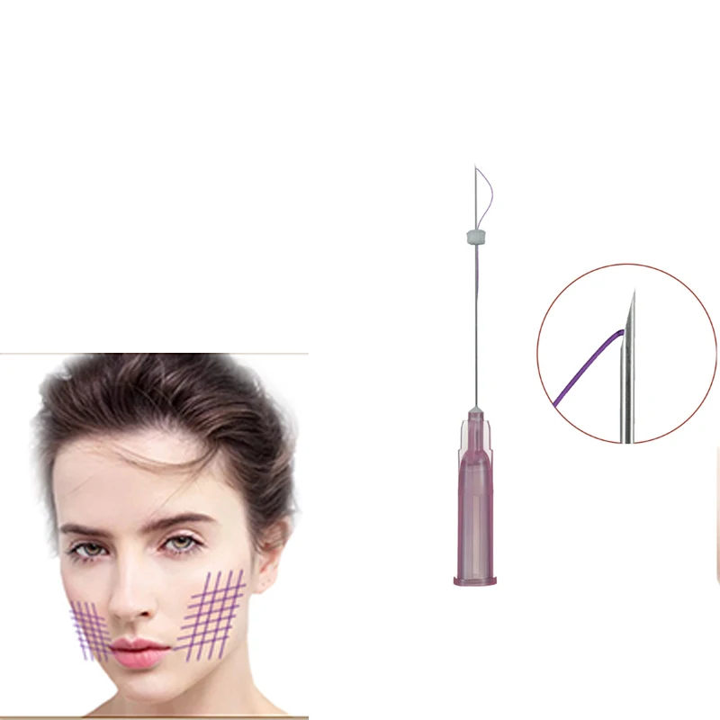 Factory Price  Sharp Needle PDO Mono Thread 29G 25mm For eyebrow and cheek