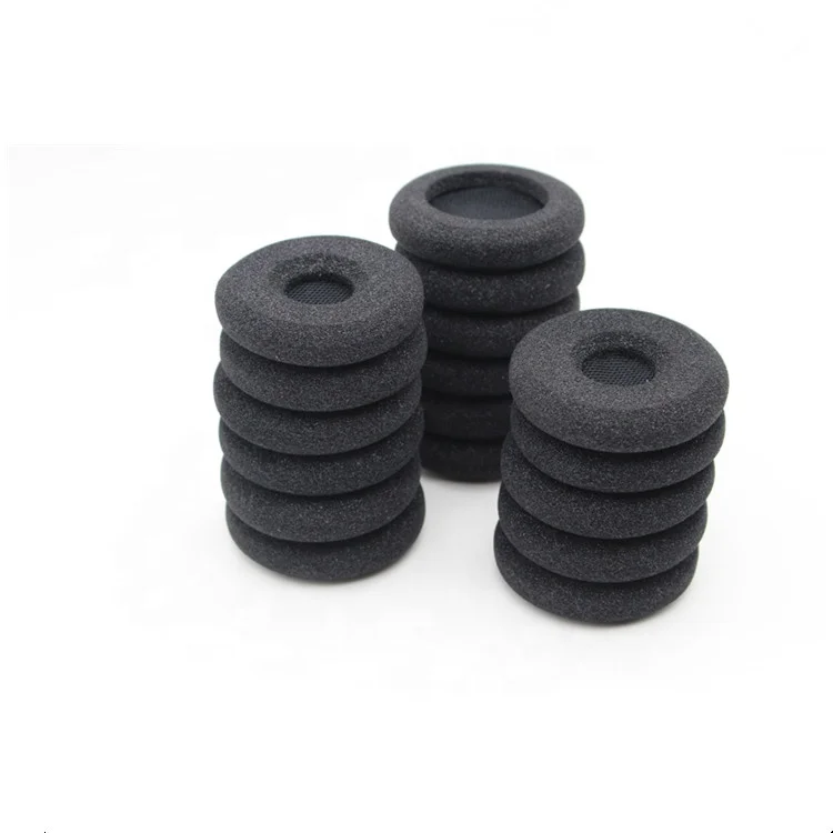 Doughnut foam ear cushion with anti-dust mesh sponge ear pads replacements for SupraPlus and Encore Headsets