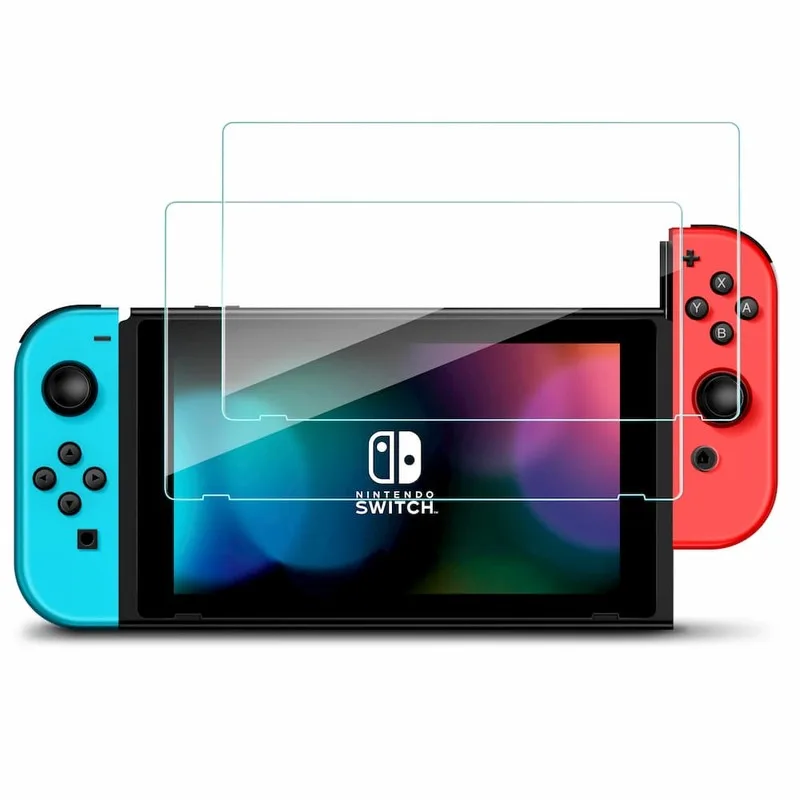  Amazon 2 упаковки Защита экрана для Nintendo Switch 9H 2.5D подходит защиты закаленное стекло