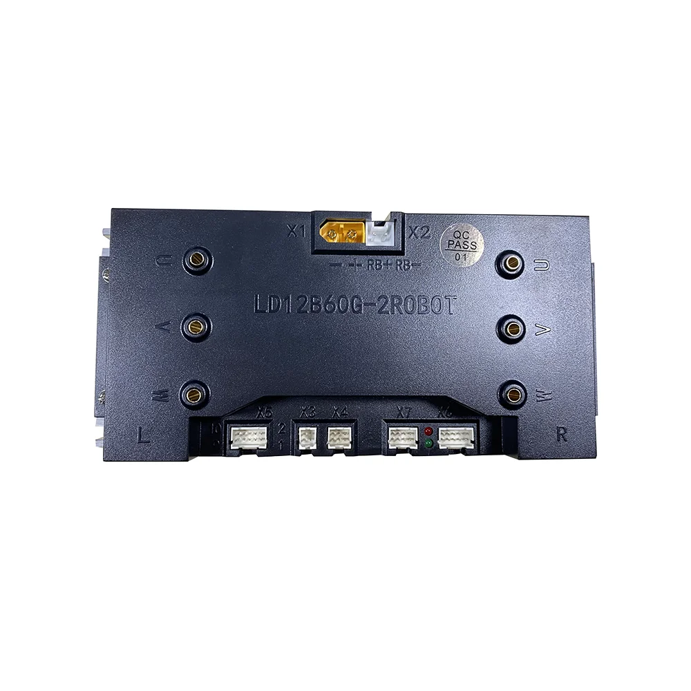 New model of brushless servo motor bldc motor driver  with two motors for agv and robots