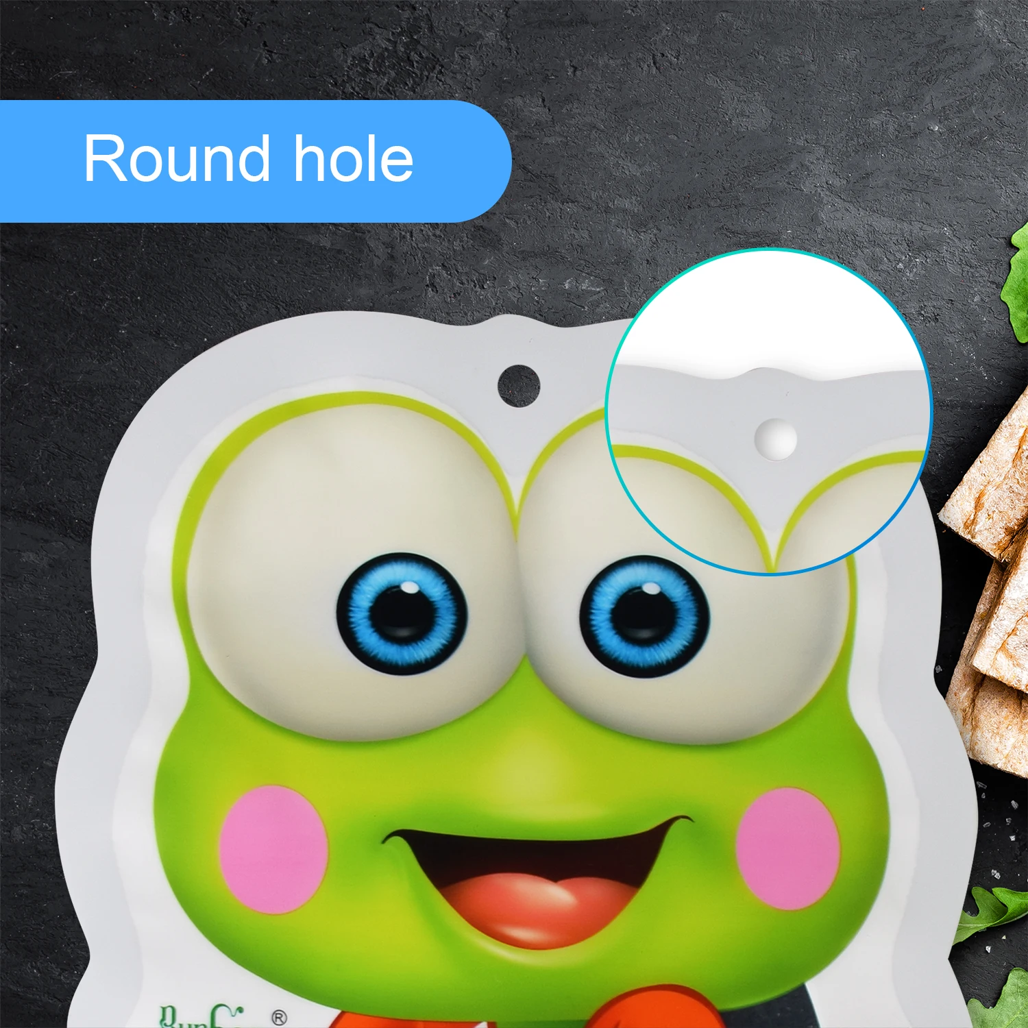 Multiple Size Metallized Material Self-adhesive Shape Bag Self Sealing Small Plastic Bags For Candy