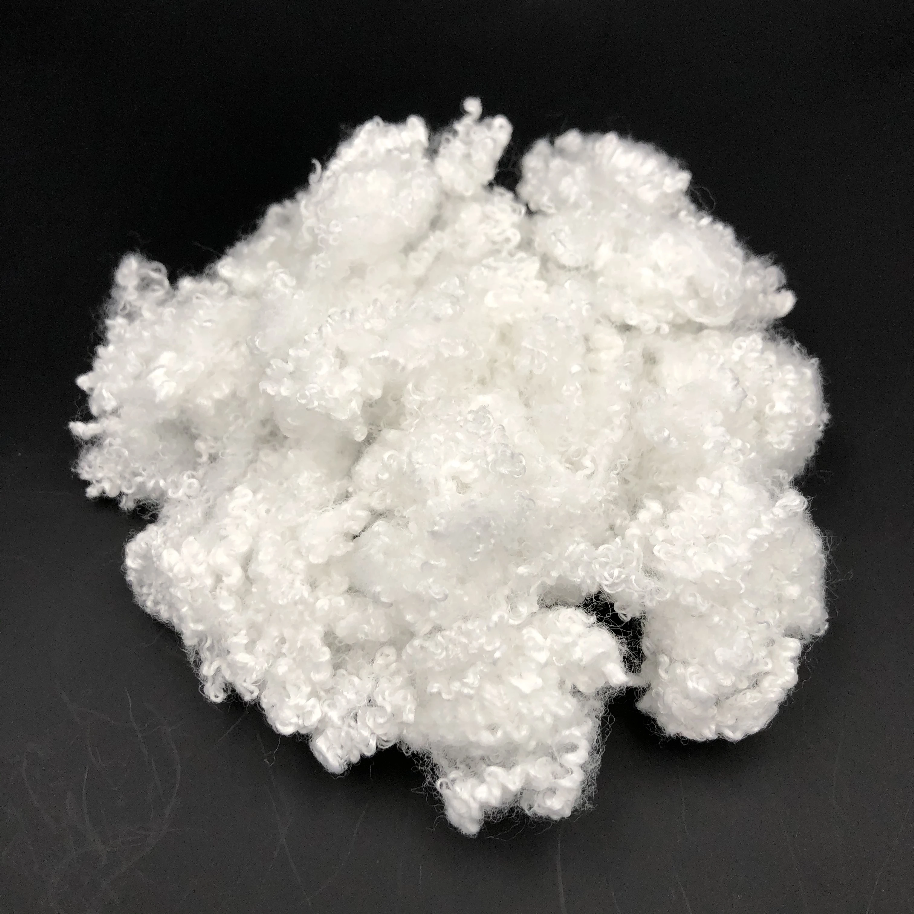 Flame retardant  hollow conjugate silicone polyester staple fiber flame retardant polyester stable fiber