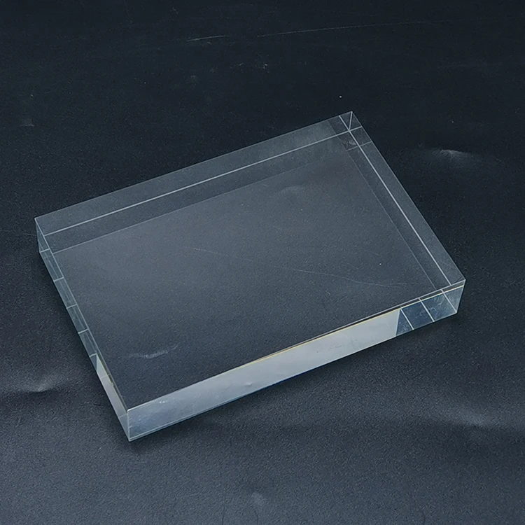 Transparent  4x6 acrylic blocks wholesale acrylic photo blocks acrylic block display