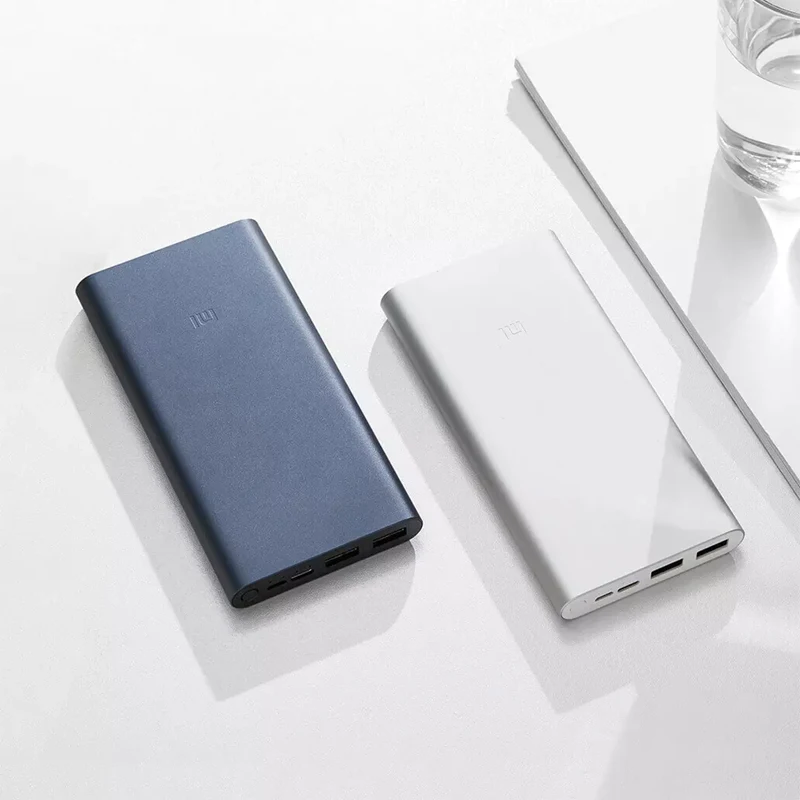 
Xiaomi mobile power 3 10000mah fast charging version power bank power bank fast charging portable battery 