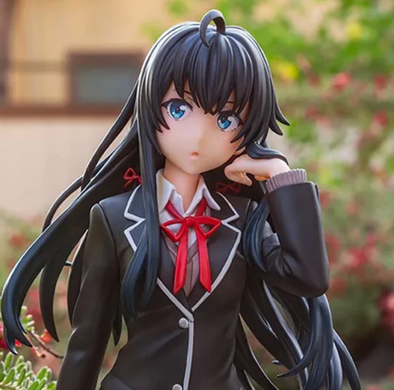 Cartoon Standing Anime Figures Yukino Action Model New Collection Desktop Car Decoration Cute Doll