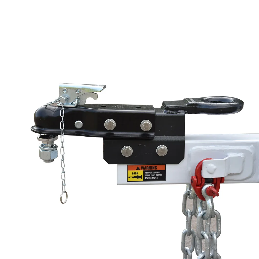 Mobile Surveillance Trailer Solar CCTV