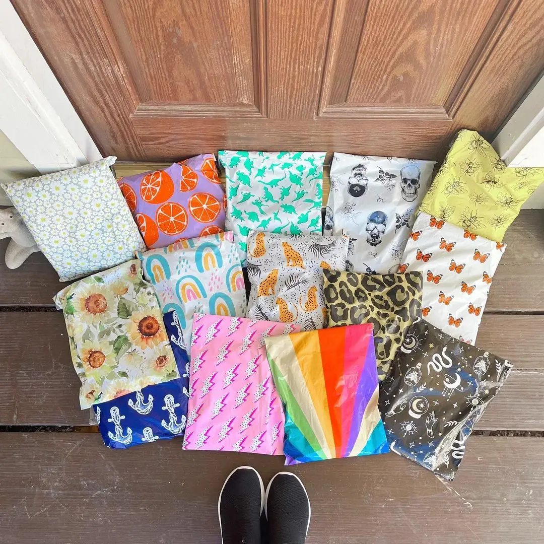 Wholesale Custom Mailing Bags/ Mail Courier Poly Bags/Plastic Bag Custom Print Logo