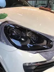 Self healing clear TPU protection car lamp cover film white to black automobile light tint film color change car headlight film