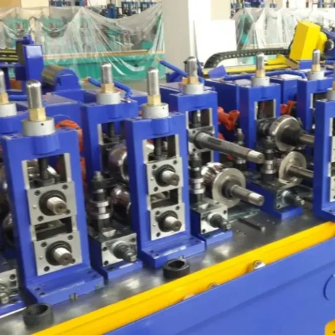 Automatic Stainless Steel Metal Pipe Production Line Making Machine