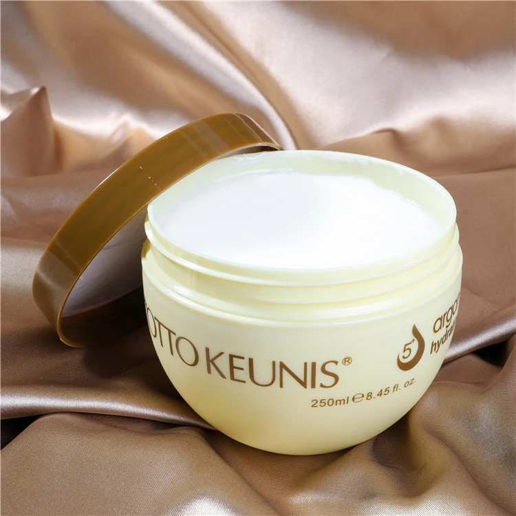 OEM ODM 250ml 500ml Amazon hot selling argan oil coconut oil hydrating mask for wigs hair extension hair
