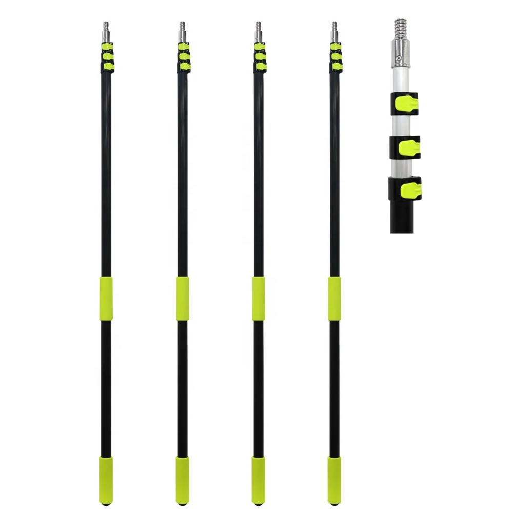 Extension Pole, 1.4 to 3 Ft Pole, Paint Roller Extendable Pole,  Telescoping Pole for cleaning tools anodized aluminum material
