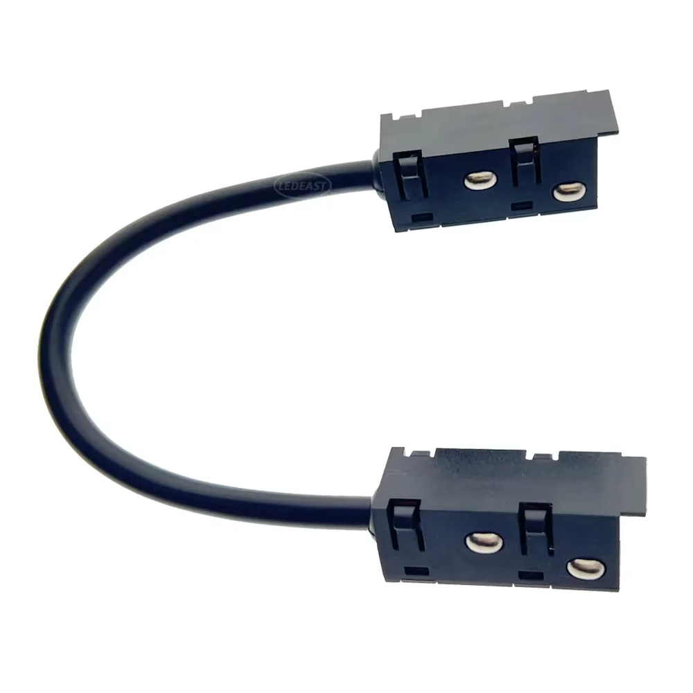 LEDEAST CXW-LFH 4PIN DC48V низковольтный Магнитный трек гибкий разъем для двухсекционной магнитной дорожки