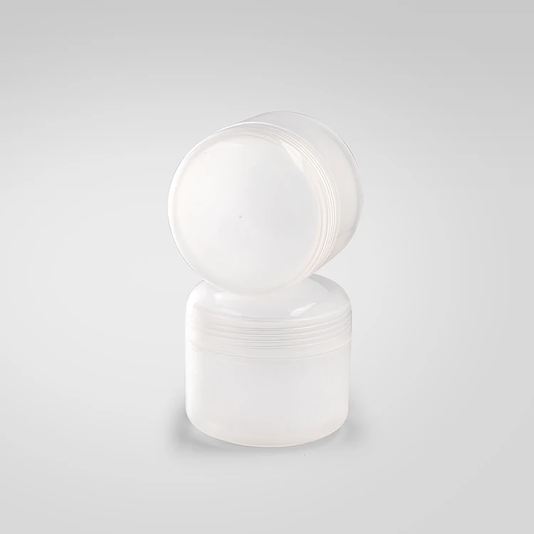 200g arc plastic jar hair mask cleaning mud film bath salt skin care product packaging plastic empty cream jar