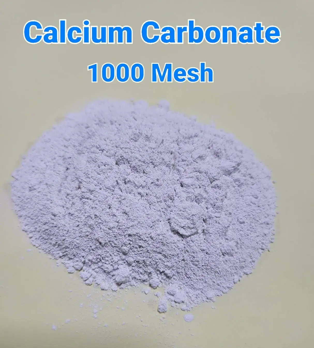 Inorganic Chemicals CaCo3 1000 Mesh Calcium Carbonate 25 Kg. Limestone Powder CAS No.1317-65-3 Industrial Grade Made in Thailand