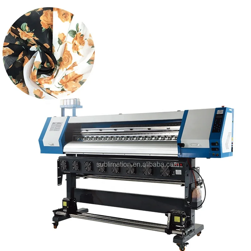 hot sell 1.8m DX5/3200 wide format textile sublimation printer Digital Printing Fabric Machine in china
